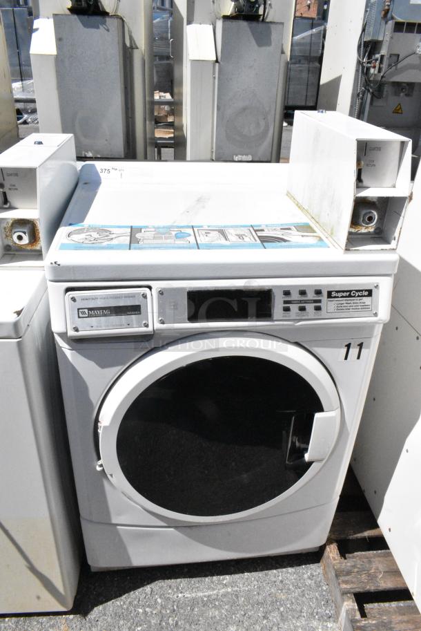 Maytag MHN30PDBWW0 Coin Operated Front Load Washer. 120 Volts, 1 Phase. - Image 1 of 8