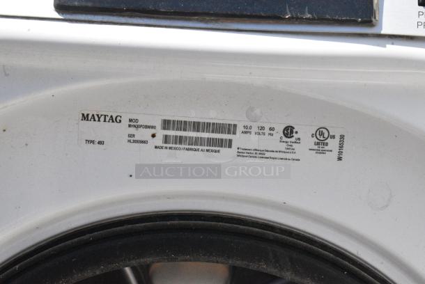 Maytag MHN30PDBWW0 Coin Operated Front Load Washer. 120 Volts, 1 Phase. - Image 8 of 8