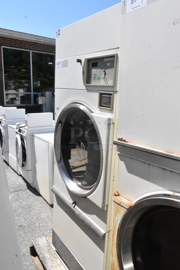 Huebsch Metal Commercial Coin Operated Front Load Dryer. - Image 1 of 6
