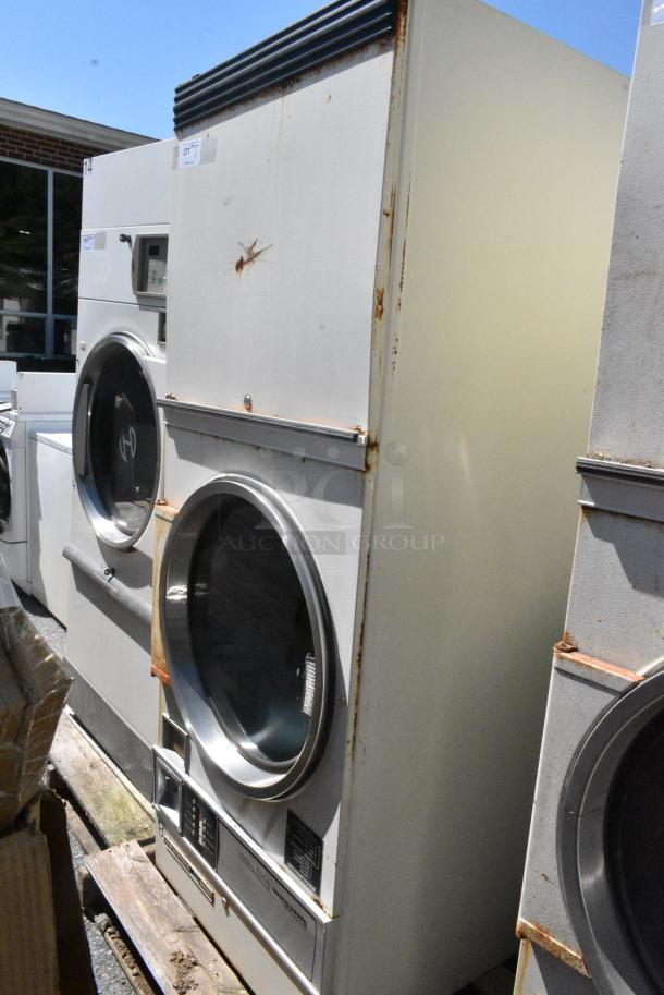 Speed Queen Metal Commercial Coin Operated Front Load Dryer. - Image 1 of 5