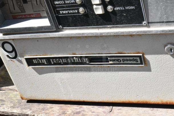 Speed Queen Metal Commercial Coin Operated Front Load Dryer. - Image 2 of 4