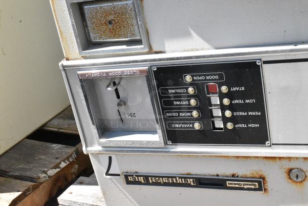 Speed Queen Metal Commercial Coin Operated Front Load Dryer. - Image 4 of 5