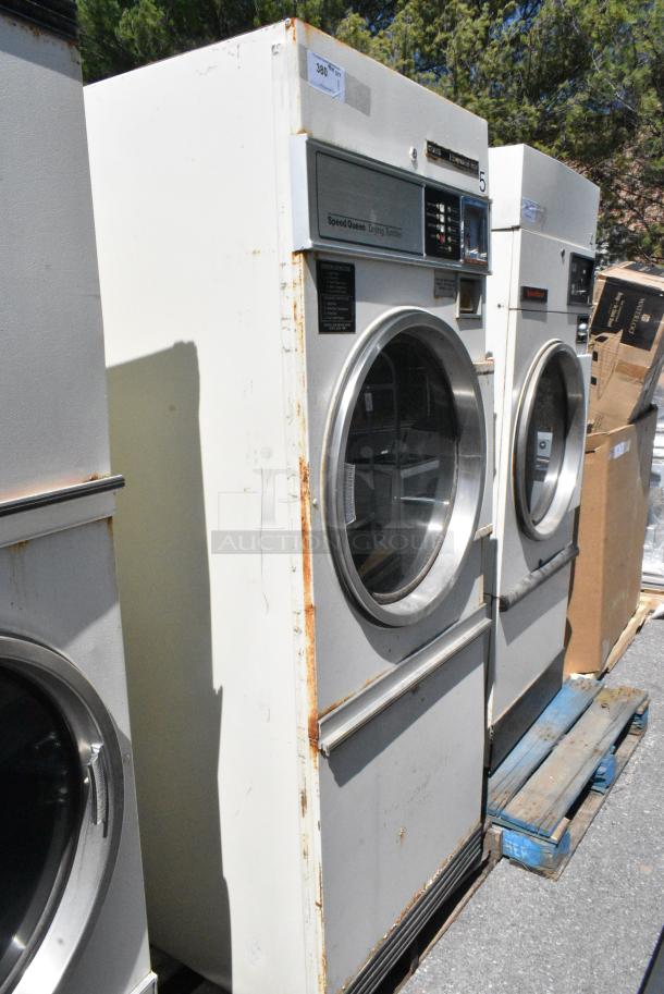Speed Queen Metal Commercial Coin Operated Front Load Dryer. - Image 2 of 6