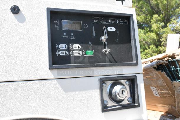 Speed Queen Metal Commercial Coin Operated Front Load Dryer. - Image 4 of 5