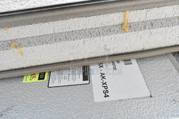 BRAND NEW SCRATCH AND DENT! Amerikooler QC061077**FBSC 6' x 10' x 7' 7" Indoor Walk-In Box with Aluminum Floor. No Compressor or Condenser. - Image 6 of 10
