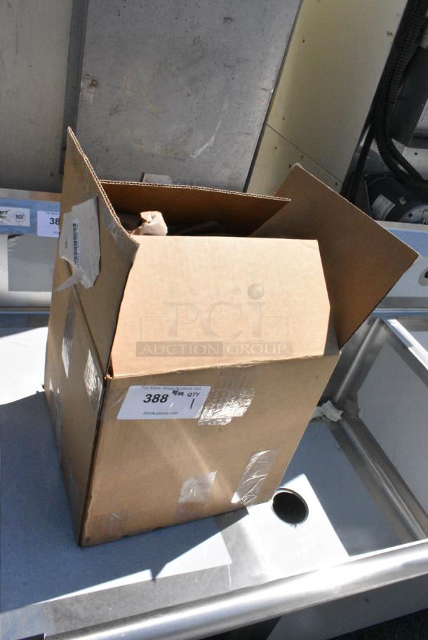 BRAND NEW SCRATCH AND DENT! Sanitary Solutions 8"x4" Weld Eccentric Reducer - Image 2 of 7