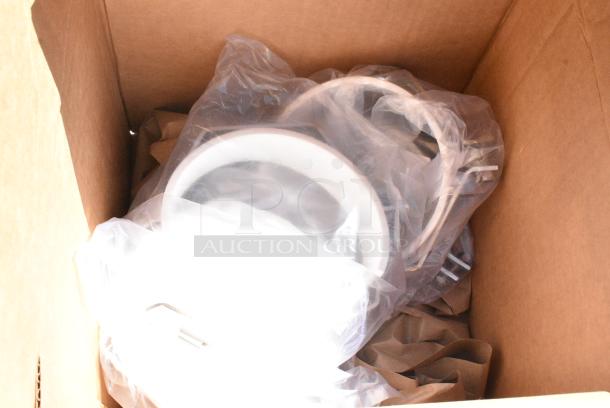 BRAND NEW SCRATCH AND DENT! Sanitary Solutions 8"x4" Weld Eccentric Reducer - Image 5 of 7