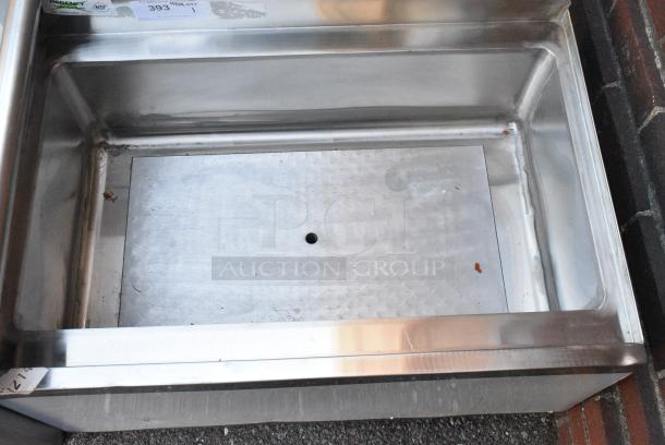 BRAND NEW SCRATCH AND DENT! Regency 600IB2130C0 21" x 30" Underbar Ice Bin with 10 Circuit Post-Mix Cold Plate. No Legs. - Image 3 of 4
