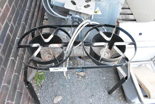 Bayou Classic Metal 2 Burner Propane Gas Powered Range. - Image 3 of 4