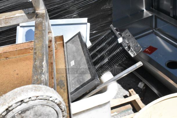 ALL ONE MONEY! Pallet Lot of Various Items Including Equipment Stand, Coil. - Image 6 of 6
