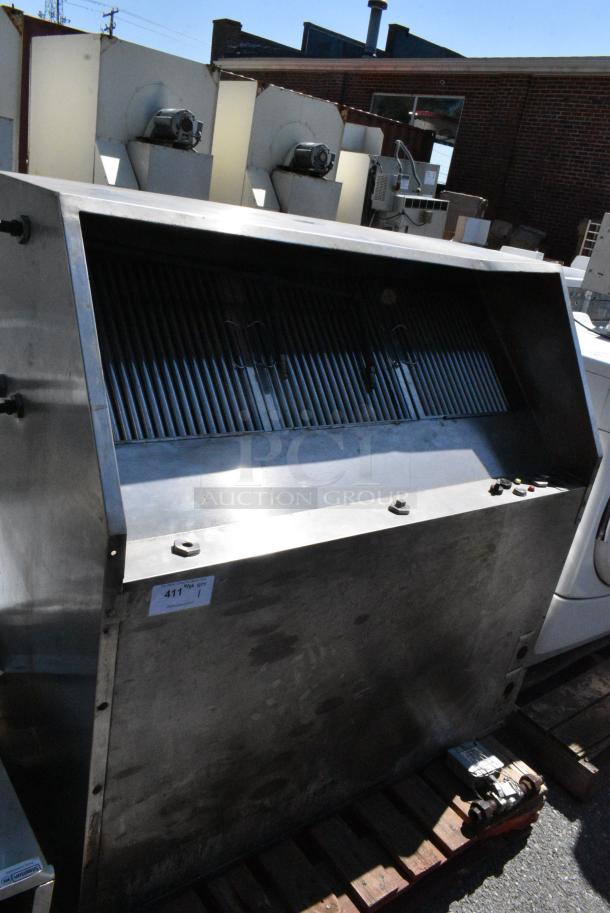 4' Metal Grease Hood w/ Filters. - Image 2 of 5