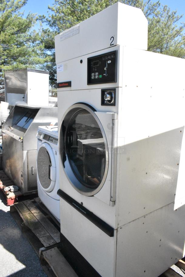 Speed Queen Metal Commercial Coin Operated Front Load Dryer. - Image 2 of 6