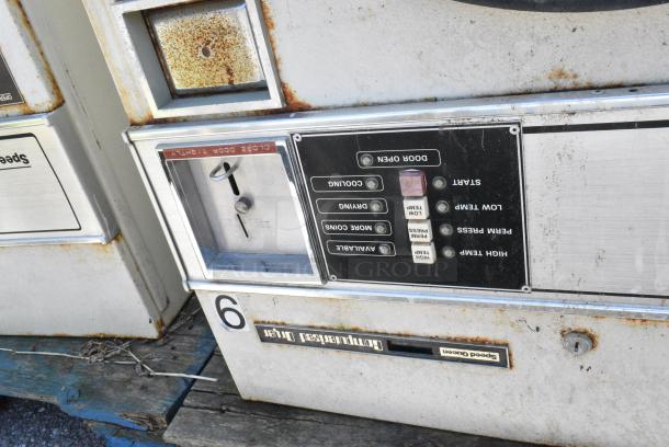 Speed Queen Metal Commercial Coin Operated Front Load Dryer. - Image 4 of 5
