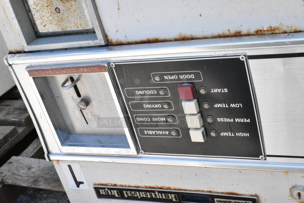 Speed Queen Metal Commercial Coin Operated Front Load Dryer. - Image 4 of 6