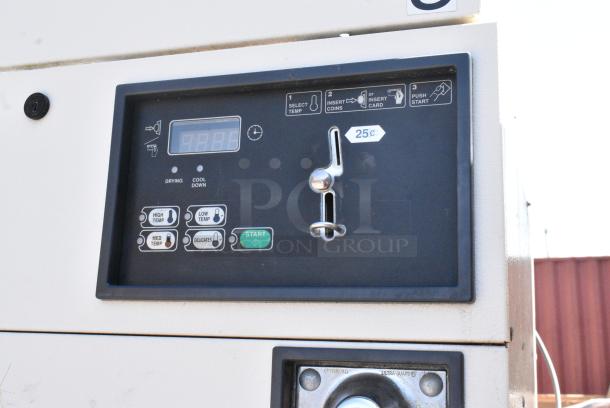 Speed Queen Metal Commercial Coin Operated Front Load Dryer. - Image 4 of 6