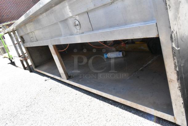 Stainless Steel Steam Table w/ Metal Under Shelf. - Image 4 of 5