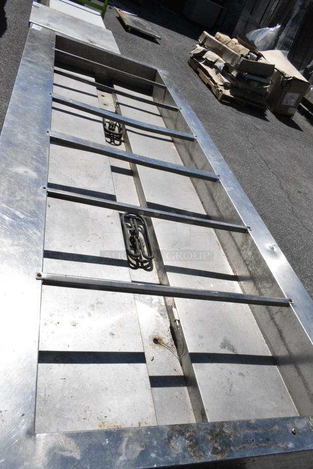 Stainless Steel Steam Table w/ Metal Under Shelf. - Image 5 of 5