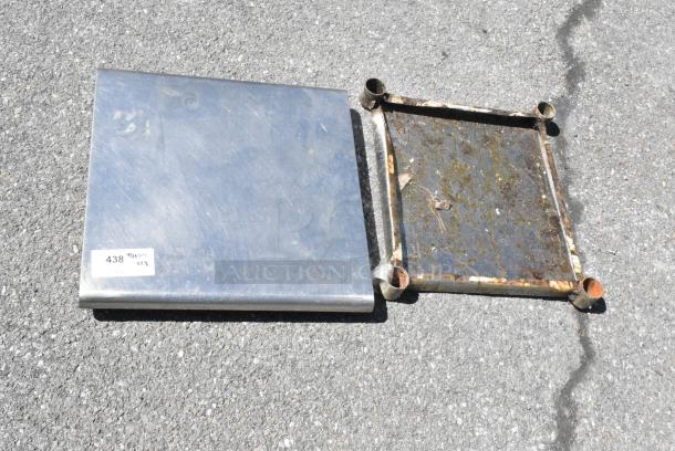 Stainless Steel Tabletop and Metal Under Shelf. - Image 4 of 4