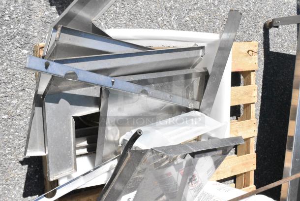 ALL ONE MONEY! Pallet Lot of Various Items Including Metal Pieces - Image 4 of 5