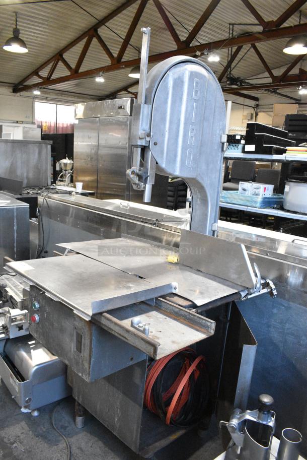 Biro Metal Commercial Floor Style Meat Saw. 208 Volts, 1 Phase. - Image 1 of 11