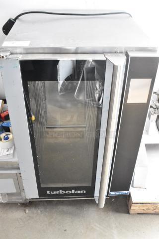 Moffat Turbofan EHT10 Stainless Steel Commercial Extended Hold Half Size 10 Tray Electric Holding Cabinet on Commercial Casters. 208 Volts, 1 Phase.