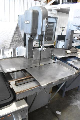 Hobart 5212 Metal Commercial Floor Style Meat Saw. 208 Volts, 1 Phase.