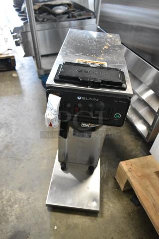 BRAND NEW SCRATCH AND DENT! 2025 Bunn CWTF15-APS Stainless Steel Automatic Airpot Coffee Brewer with Hot Water Faucet. 120 Volts, 1 Phase.