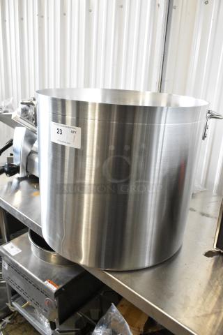 BRAND NEW SCRATCH AND DENT! Choice 471SP100QT 100 Qt. Standard Weight Aluminum Stock Pot