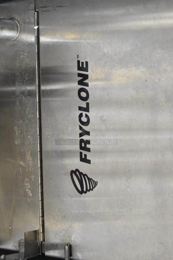 BRAND NEW SCRATCH AND DENT! 2024 Fryclone 259OFM55 55 lb. Low-Profile Portable Fryer Oil Filter Machine with 2-Way Pump on Commercial Casters. 120 Volts, 1 Phase. - Image 2 of 6