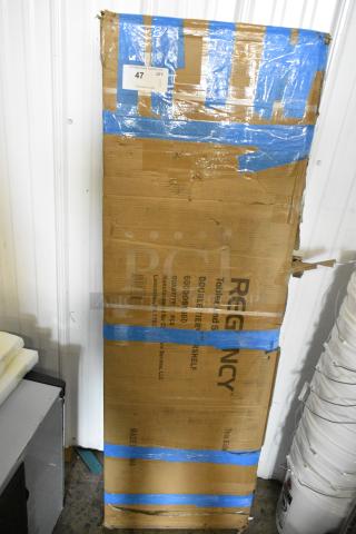 BRAND NEW SCRATCH AND DENT! Regency 600DOS1860 Stainless Steel Double Deck Overshelf - 18" x 60" x 32"