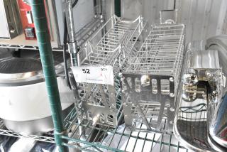 2 BRAND NEW SCRATCH AND DENT! Metal Baskets. 2 Times Your Bid!