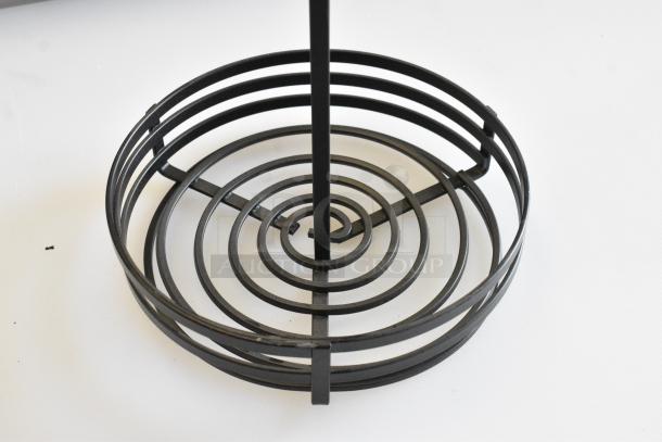 3 BRAND NEW SCRATCH AND DENT! Black Metal Countertop Holder. 3 Times Your Bid! - Image 3 of 4