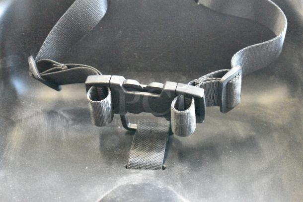 BRAND NEW SCRATCH AND DENT! Black Poly Countertop Booster Seat - Image 3 of 6