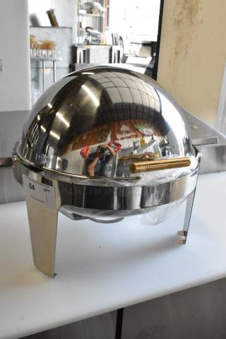 BRAND NEW SCRATCH AND DENT! Stainless Steel Round Chafer