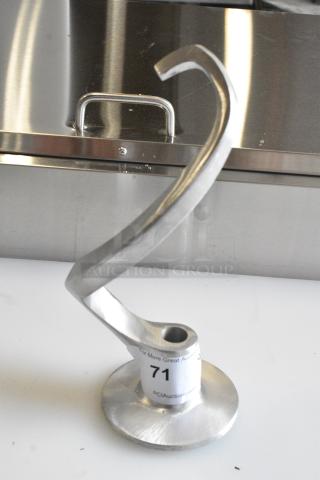 BRAND NEW SCRATCH AND DENT! Metal Dough Hook Attachment - Item #1184703