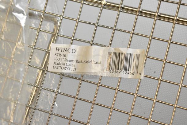 BRAND NEW SCRATCH AND DENT!  Lot of 10 Items Including SPM-22S Winco Pastry Mold, Utensils, Winco STR-10 Steamer Rack - Image 6 of 6