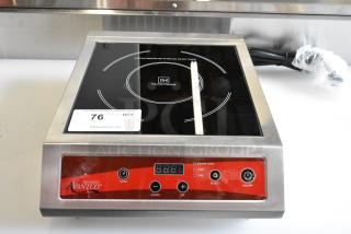 BRAND NEW SCRATCH AND DENT!  2025 Avantco 177IC3500 Countertop Induction Range / Cooker. 208-240 Volts, 1 Phase.