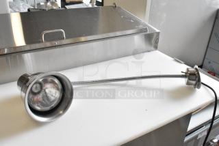 BRAND NEW SCRATCH AND DENT!  CK7413B0295 Metal Heat Lamp. 120 Volts, 1 Phase.