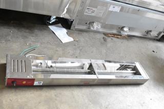 2 BRAND NEW SCRATCH AND DENT! Avantco 177SW36THA 36" Strip Warmer with Toggle Control. 120 Volts, 1 Phase. 2 Times Your Bid!
