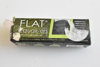 BRAND NEW SCRATCH AND DENT! 357EQUALIZ56 FLAT Tech Equalizers 5/16"-18 Thread Black Table Leveler