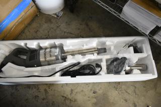 BRAND NEW SCRATCH AND DENT! Robot Coupe MP 350 Turbo 14" Single-Speed Immersion Blender - 1 HP. 120 Volts, 1 Phase. Tested and Working!