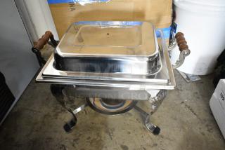 BRAND NEW SCRATCH AND DENT! Stainless Steel Chafer.