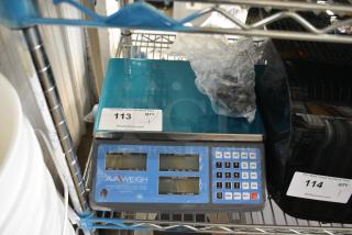BRAND NEW SCRATCH AND DENT! AvaWeigh 334PCS15 PCS15 15 lb. Digital Price Computing Scale,. Tested and Working!