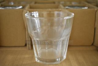 BRAND NEW SCRATCH AND DENT! Box of 12 5535137 Acopa Memphis 7 oz. Rocks / Old Fashioned Glass