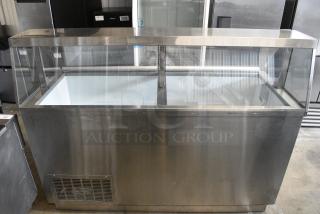 Avantco 178CPSS68HC Stainless Steel Commercial Ice Cream Dipping Cabinet. 115 Volts, 1 Phase. - Item #1184900