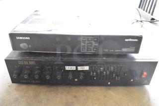 2 Items Including Samsung SMT-C5320 HD Settop Box and Bogen GS-60 Public Address Amplifier. 2 Times Your Bid!