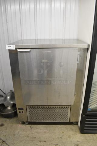 CustomCool RIFISC Stainless Steel Commercial Single Door Undercounter Cooler. 115 Volts, 1 Phase. Tested and Working!