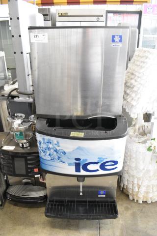 Manitowoc SY0324A Stainless Steel Commercial Ice Head on Servend Ice Dispenser. 115 Volts, 1 Phase. - Item #1184928