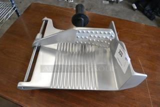 BRAND NEW SCRATCH AND DENT! Metal Meat Slicer Carriage - Item #1184940