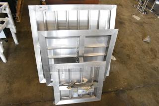 3 BRAND NEW SCRATCH AND DENT! Various Items Including Canarm 3200 Series 16" x 16" Motorized Shutter Backdraft Damper SX3216X16 644306SX3216X16, Canarm 3200 Series 30" x 30" Motorized Shutter Backdraft Damper SX3230X30 644870SX3230X30, Canarm 3200 Series 24" x 24" Motorized Shutter Backdraft Damper SX3224X24 644979SX3224X24. 3 Times Your Bid!